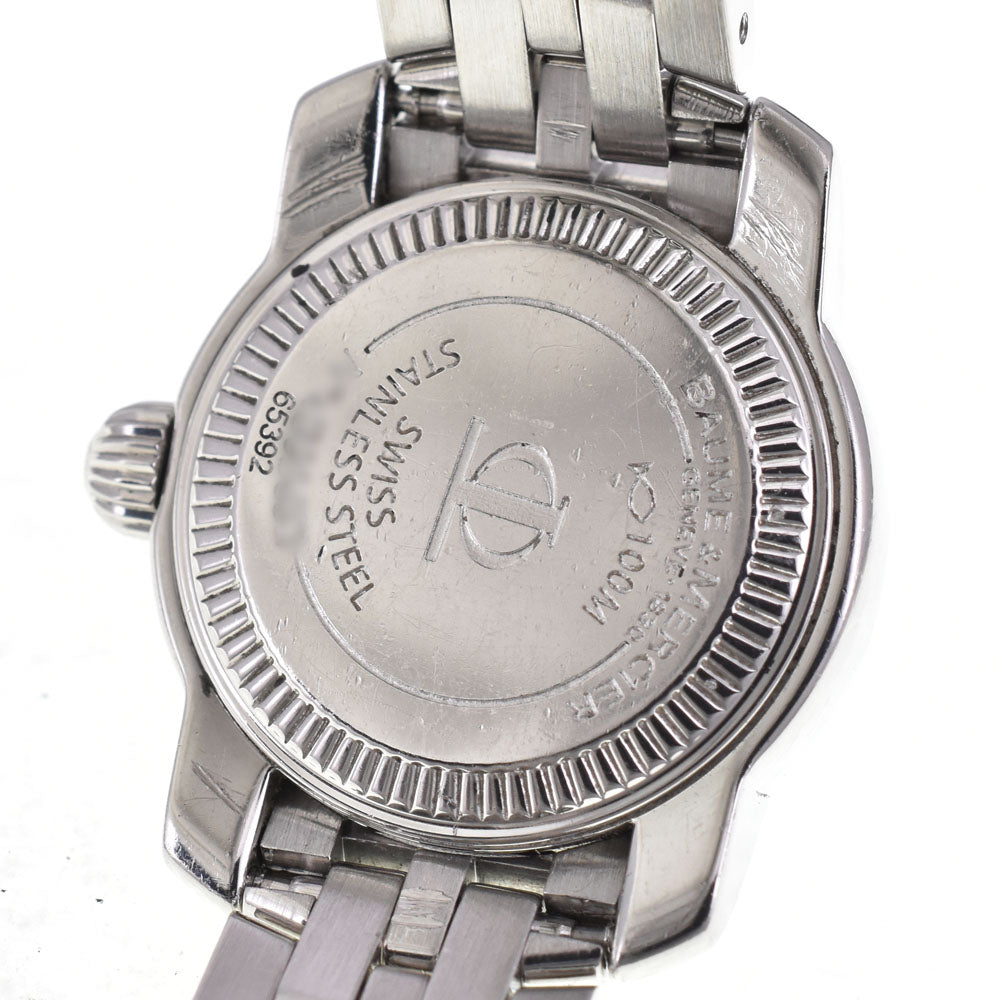 Baume & Mercier Kay Platn 65392 Diamond in White shell Dial Quartz Ladies
 Watch P#143602