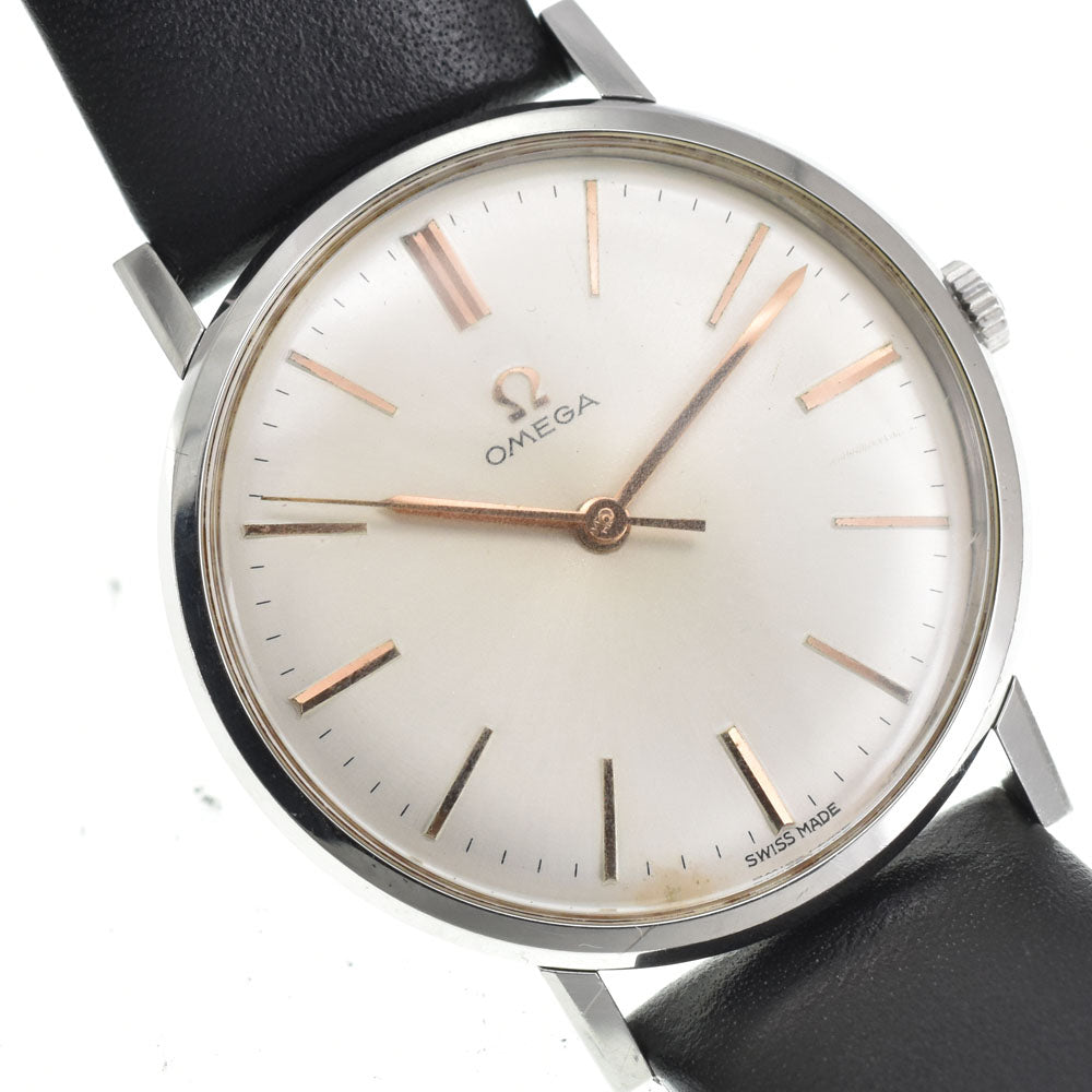 OMEGA Seamaster 131.019 vintage Cal.601 Silver Dial Hand Winding Men's
 Watch O#143609