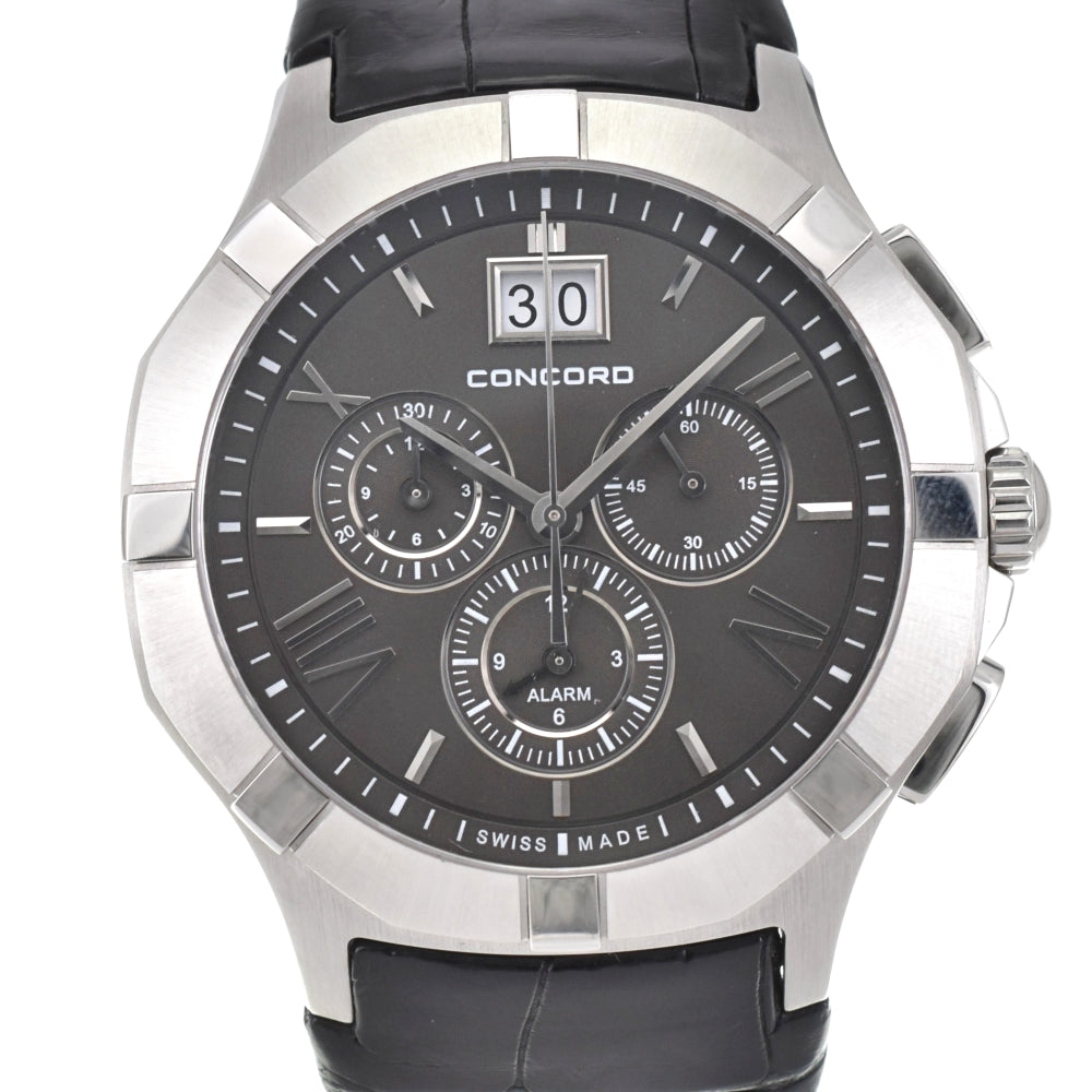 Concord Saratoga 02.6.14.1072 Chronograph gray Dial Quartz Men's
 Watch O#143610