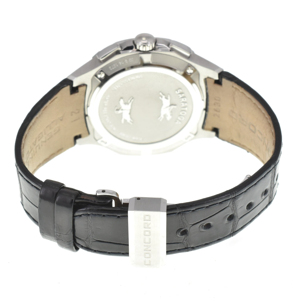 Concord Saratoga 02.6.14.1072 Chronograph gray Dial Quartz Men's
 Watch O#143610