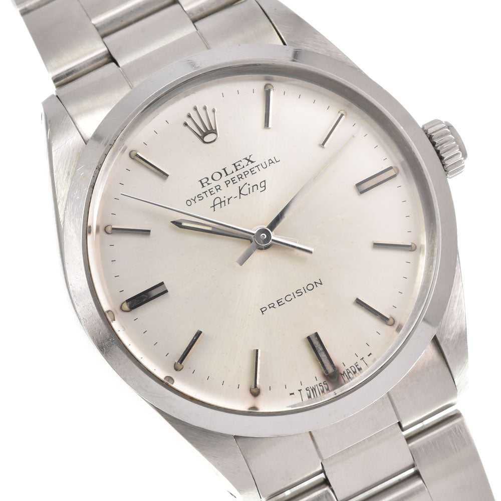 ROLEX Oyster Perpetual No Date 1002 vintage Cal.1520 Silver Dial Automatic Men's
 Watch M#143611