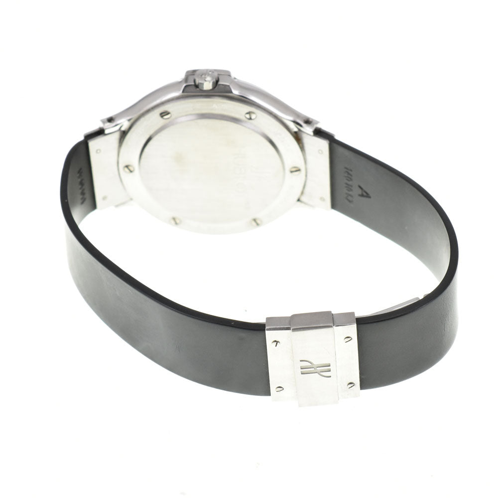 HUBLOT MDM Classic S140.10.1 Date Stainless Steel / Rubber black Dial Quartz Ladies
 Watch R#143615