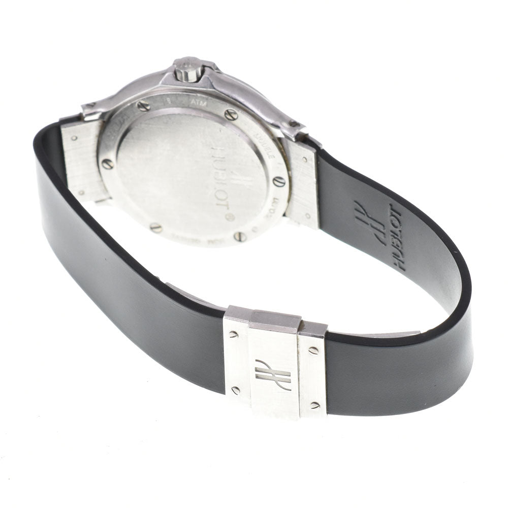 HUBLOT MDM Classic 1390.100.1 Date Stainless Steel / Rubber black Dial Quartz Ladies
 Watch P#143616