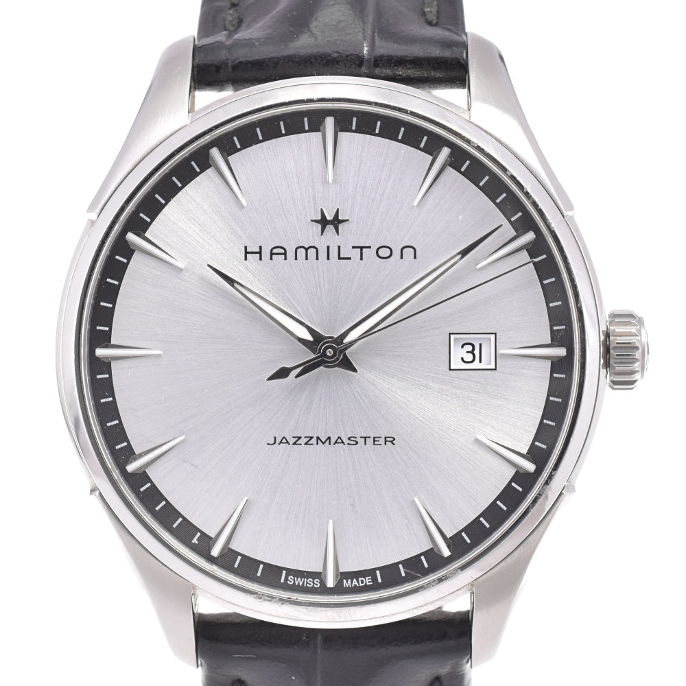 HAMILTON Jazz master H324510 Date Silver Dial Quartz Men's
 Watch O#143617