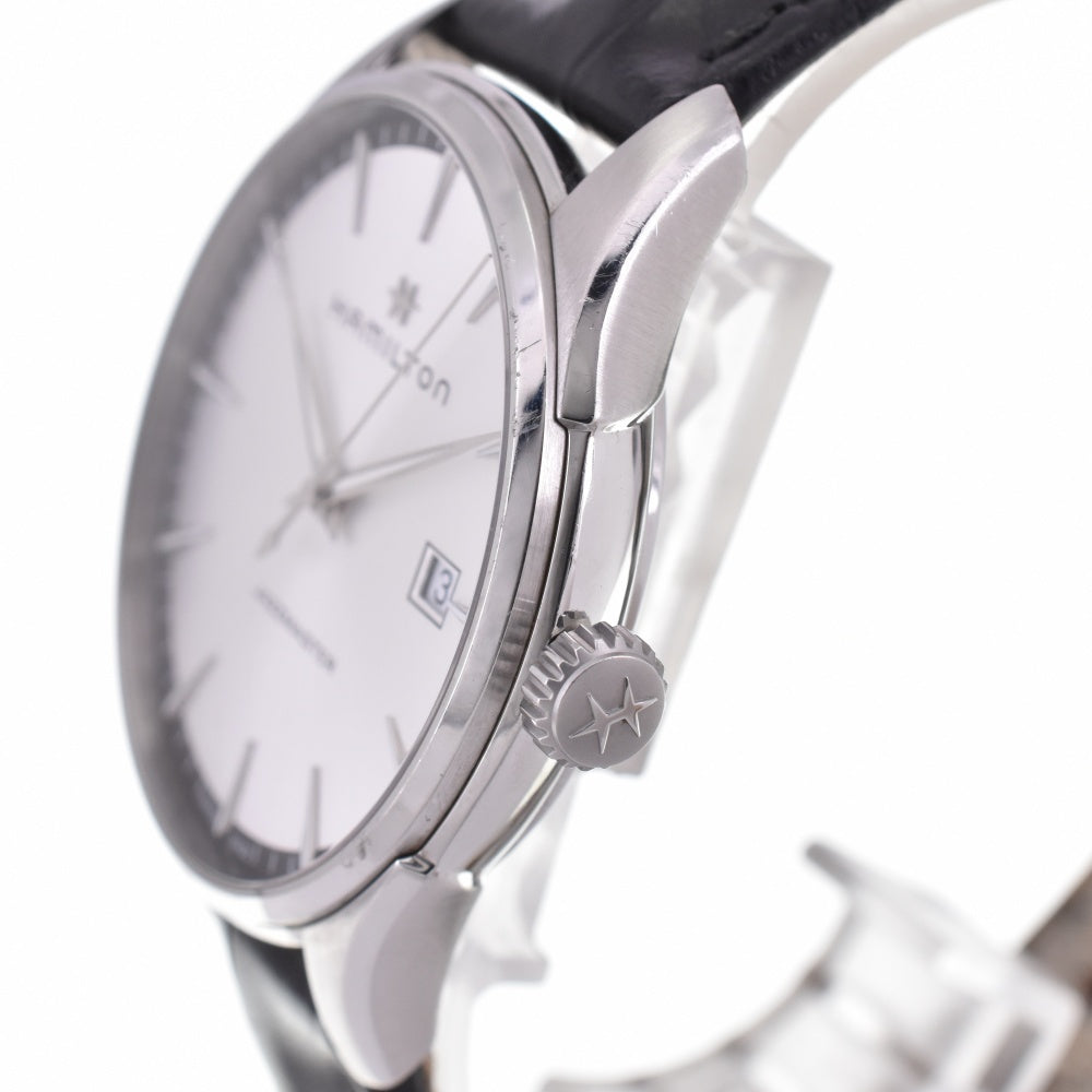 HAMILTON Jazz master H324510 Date Silver Dial Quartz Men's
 Watch O#143617