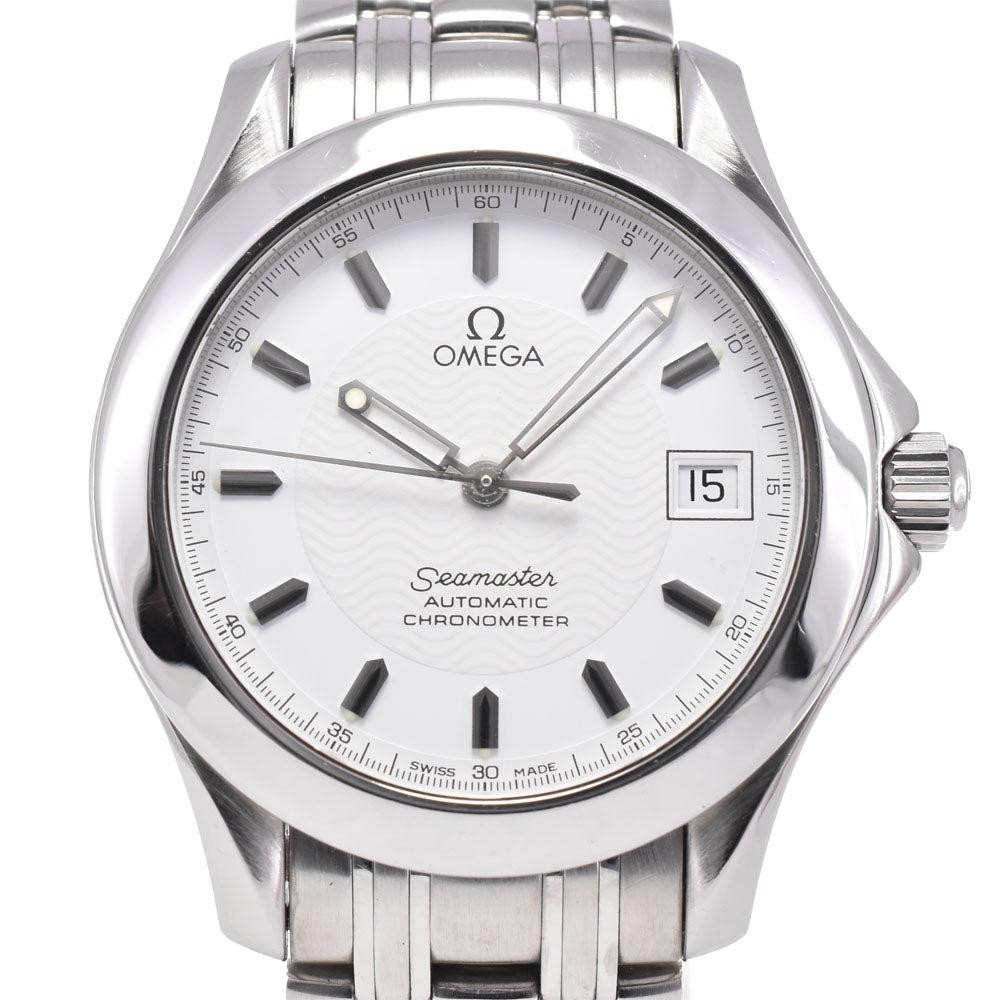 OMEGA Seamaster 2501.21 Date chronometer white Dial Automatic Men's
 Watch D#143620