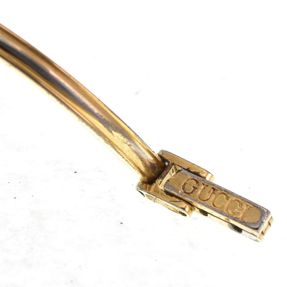 GUCCI Change bezel 1100L Gold Plated white Dial Quartz Ladies
 Watch A#143623