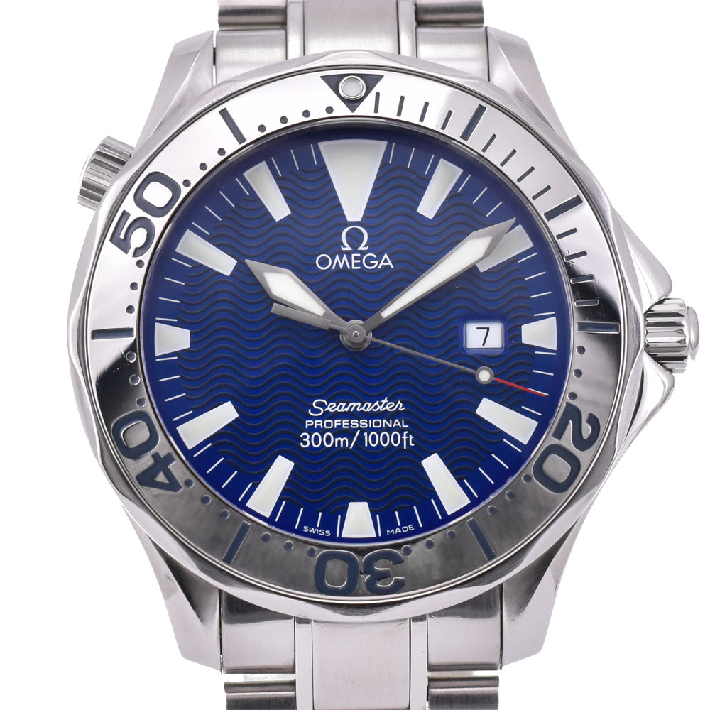 OMEGA Seamaster Professional 300M 2265.80 Date blue Dial Quartz Men's
 Watch P#143634