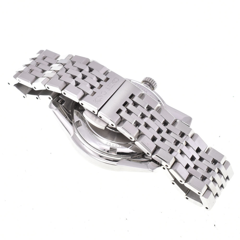 with paper SEIKO King Seiko SDKS003/6R31-00D0 Seiko Watch Salon Exclusive Silver Dial Automatic Men's
 Watch O#143639