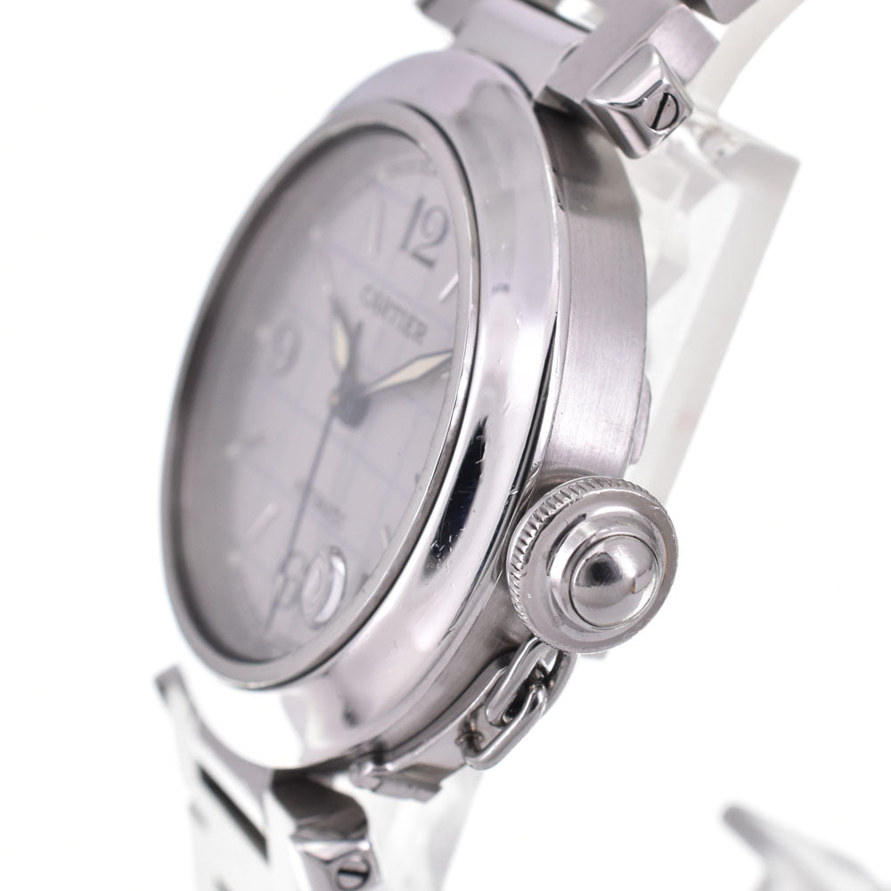 CARTIER Pasha C Date W31023M7 Silver Dial Automatic Unisex
 Watch Q#143640