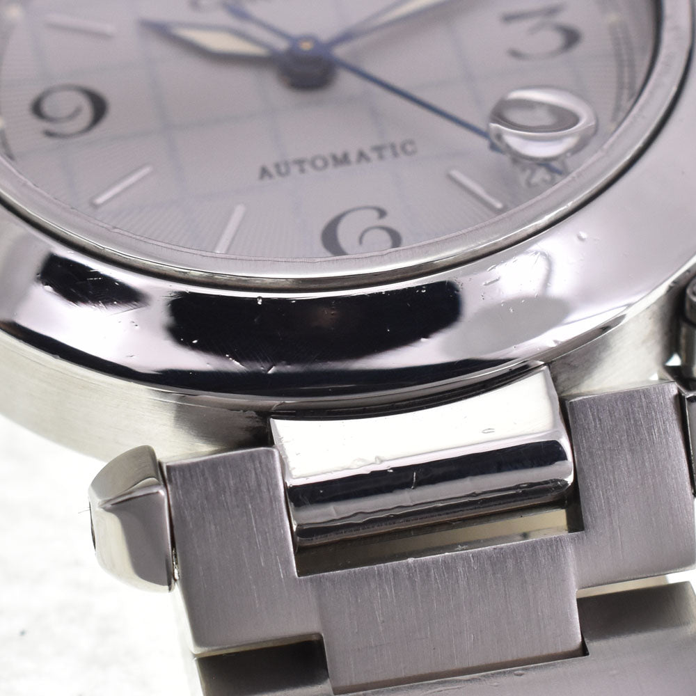 CARTIER Pasha C Date W31023M7 Silver Dial Automatic Unisex
 Watch Q#143640