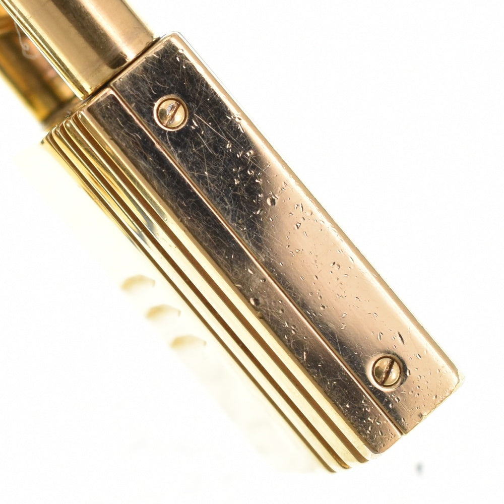 HERMES Kelly watches KE1.201 Gold Plated / Leather gold Dial Quartz Ladies
 Watch O#143643