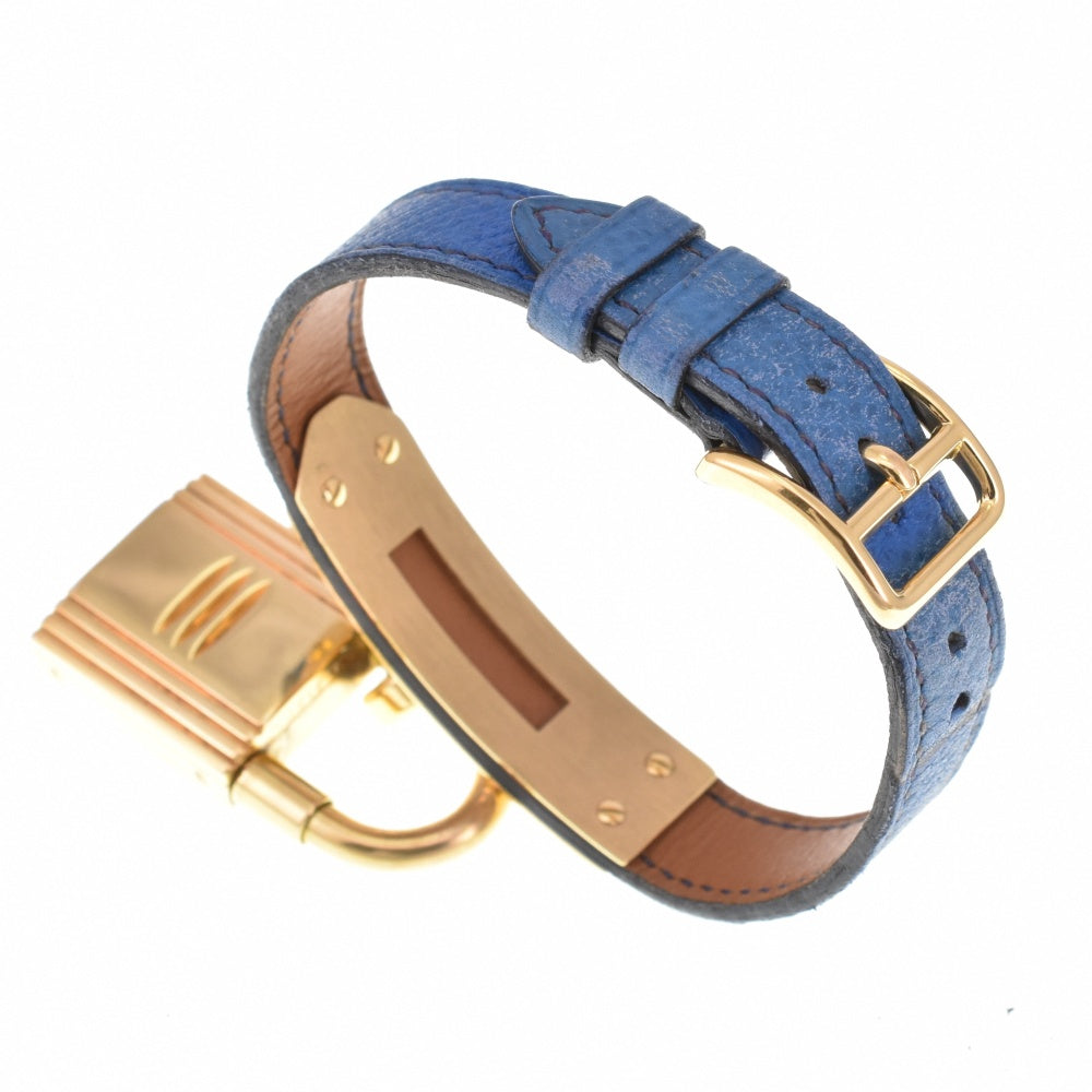 HERMES Kelly watches KE1.201 Gold Plated / Leather gold Dial Quartz Ladies
 Watch O#143643