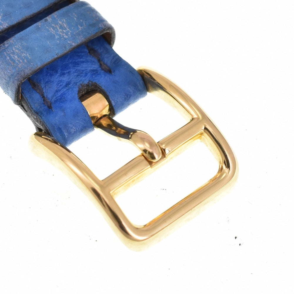 HERMES Kelly watches KE1.201 Gold Plated / Leather gold Dial Quartz Ladies
 Watch O#143643