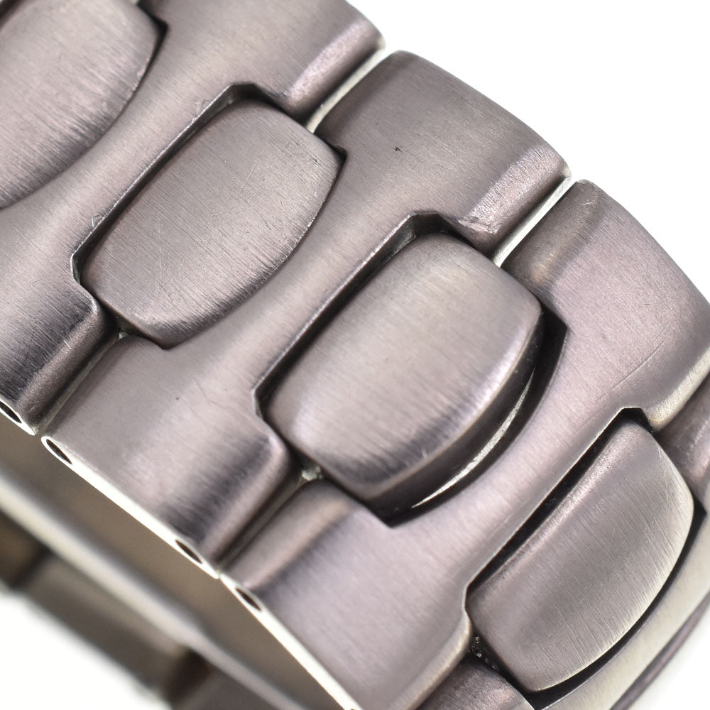 OMEGA Seamaster Polaris vintage Titanium/K18 Date gray Dial Quartz Men's
 Watch P#143652