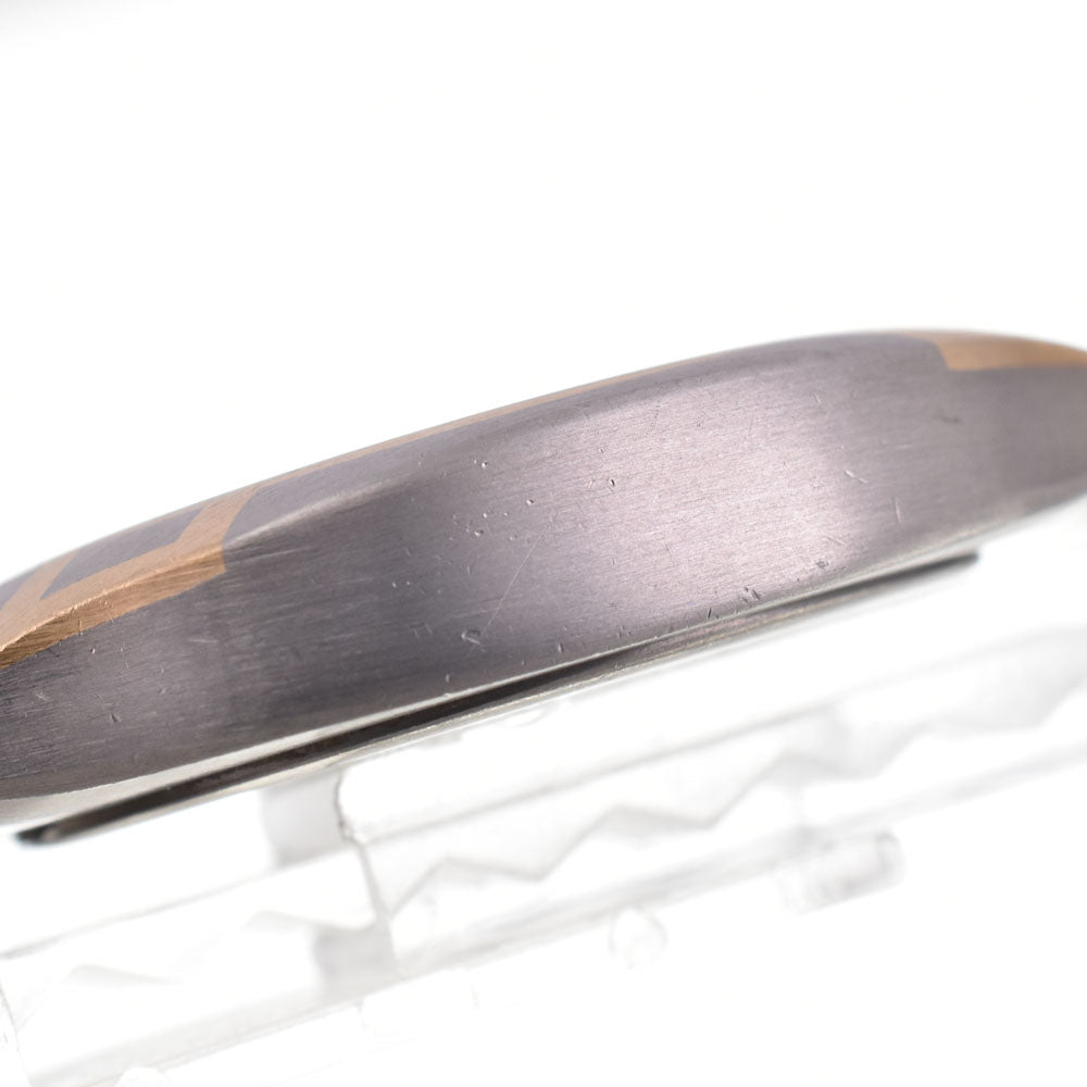 OMEGA Seamaster Polaris vintage Titanium/K18 Date gray Dial Quartz Men's
 Watch P#143652