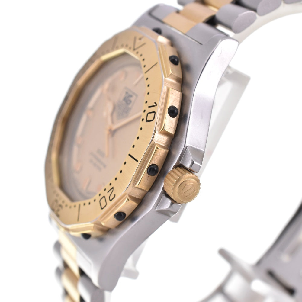 TAG HEUER Professional 200 m 935.406 Date gold Dial Quartz Men's
 Watch P#143654