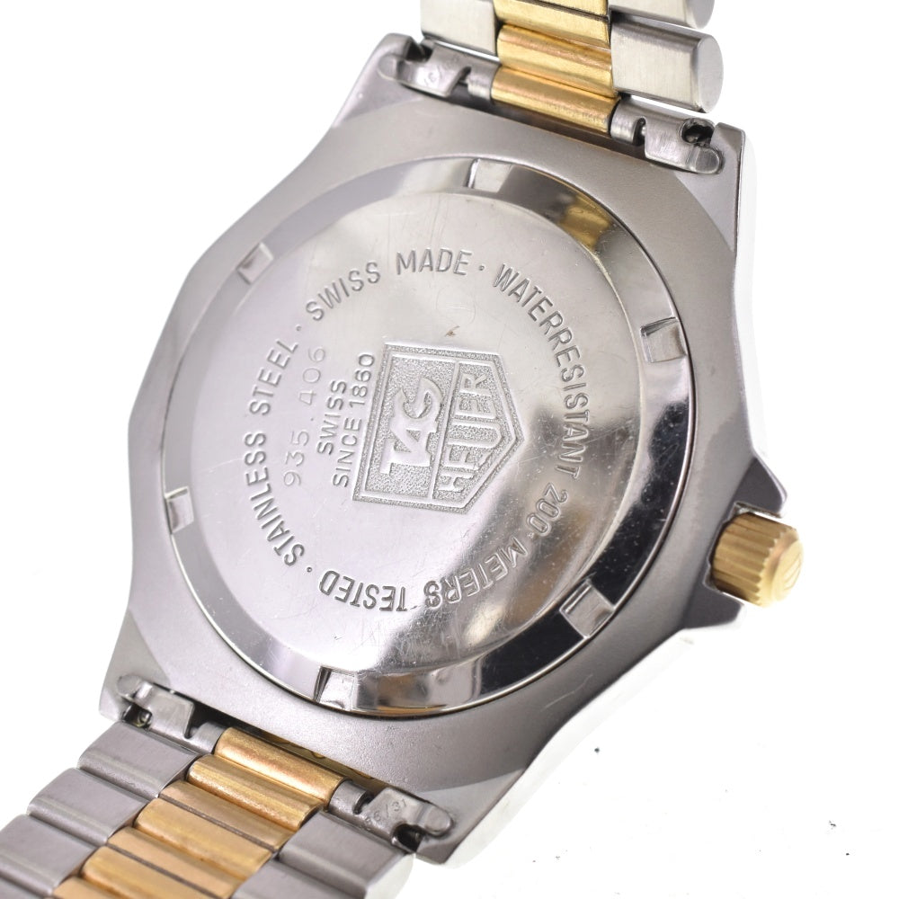 TAG HEUER Professional 200 m 935.406 Date gold Dial Quartz Men's
 Watch P#143654