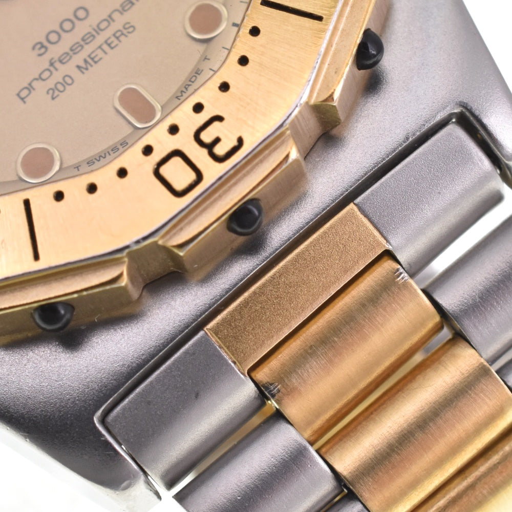 TAG HEUER Professional 200 m 935.406 Date gold Dial Quartz Men's
 Watch P#143654