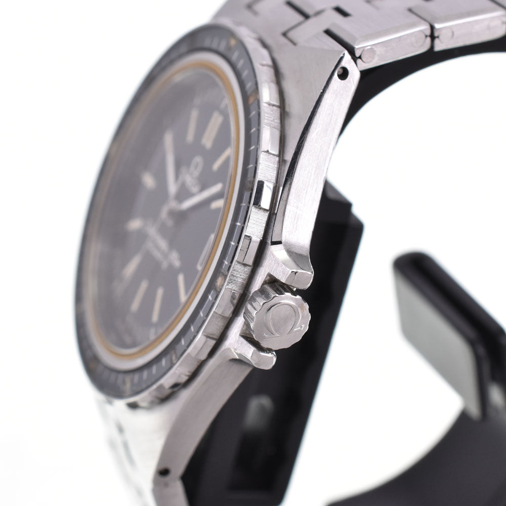 OMEGA Seamaster120 Jack Mayol 396.0947 vintage Date Cal.1430 black Dial Quartz Boy's
 Watch P#143655