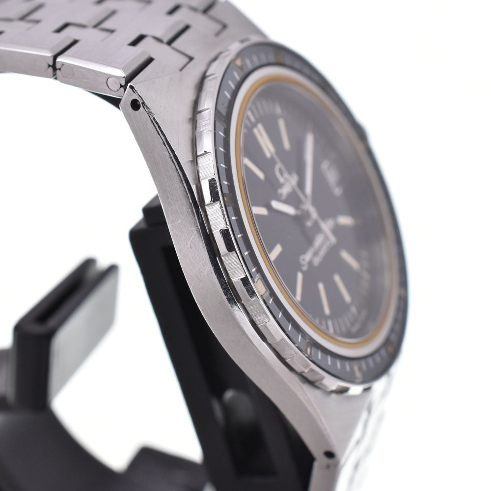 OMEGA Seamaster120 Jack Mayol 396.0947 vintage Date Cal.1430 black Dial Quartz Boy's
 Watch P#143655