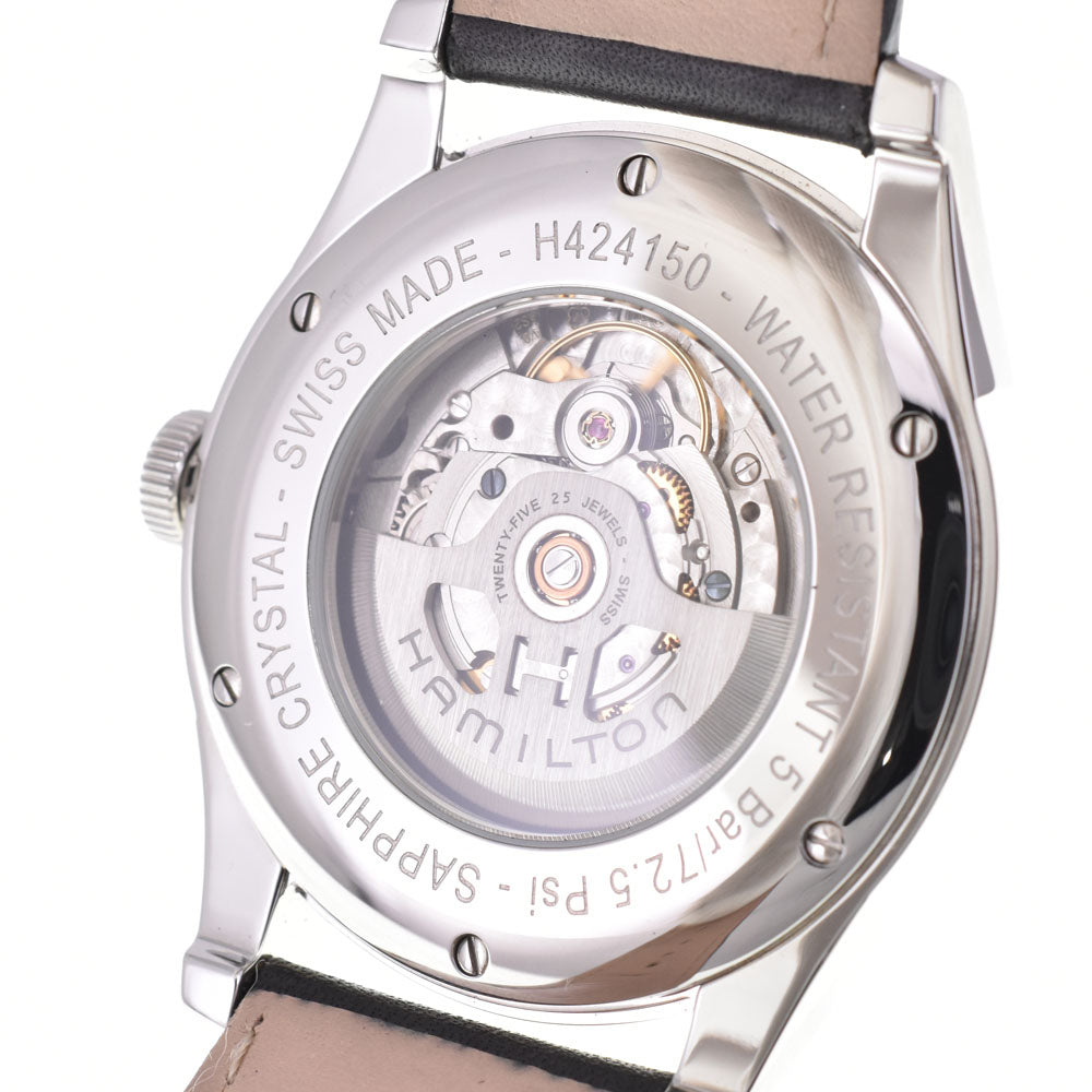 with paper HAMILTON American Classic Spirit of Liberty H424150 black Dial Automatic Men's
 Watch P#143657