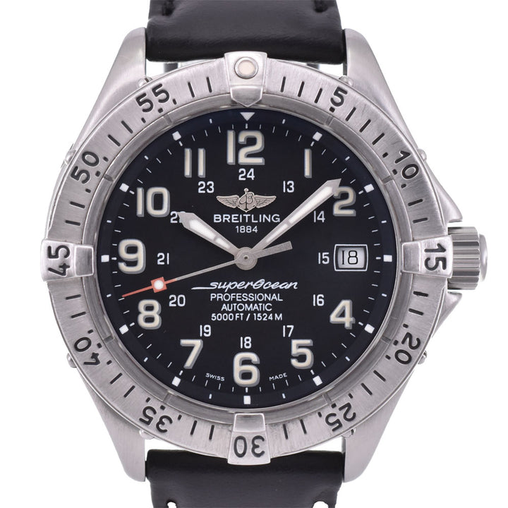 BREITLING Super Ocean A17345 Date black Dial Automatic Men's
 Watch P#143658