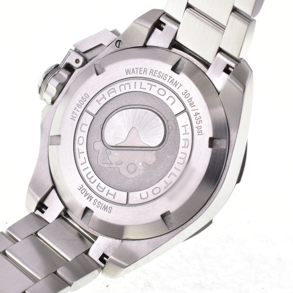 HAMILTON Khaki Navy Open Water H776050 Date black Dial Automatic Men's
 Watch R#143660