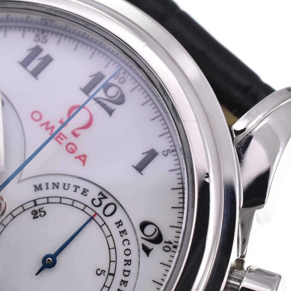 with paper OMEGA De Ville Olympic Timeless Collection 422.13.41.50.04.001 white Dial Automatic Men's
 Watch R#143663