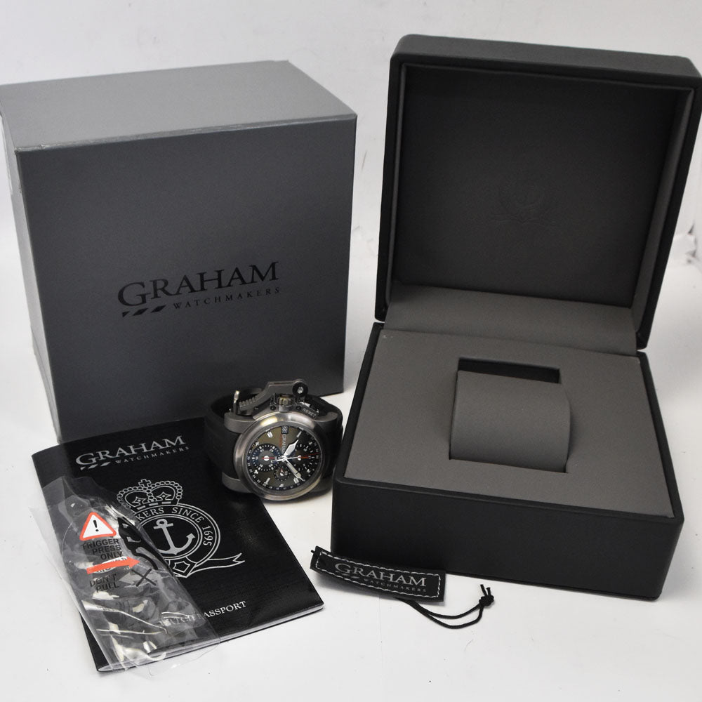 GRAHAM Chronofighter Air Wing Oversized 20VKT.G04A Moss green Dial Automatic Men's
 Watch Q#143664