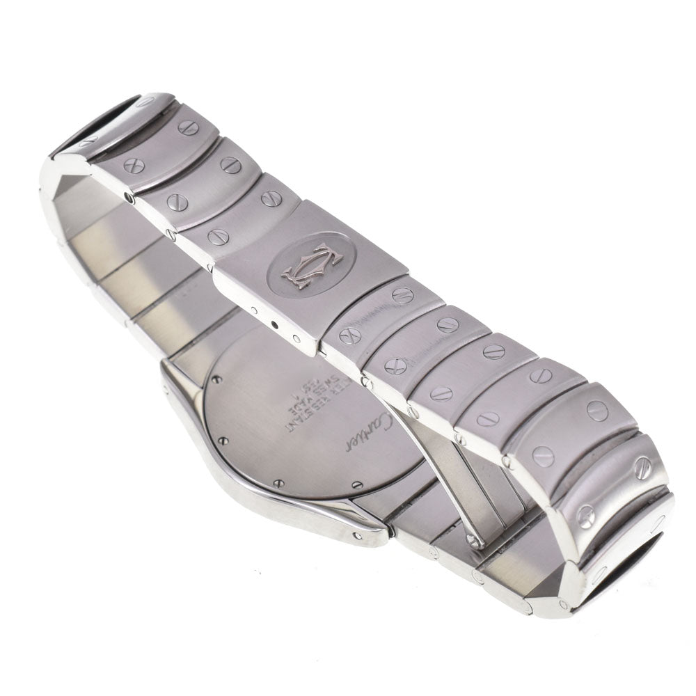 with paper CARTIER Santos cougar MM W20027K1 Date white Dial Quartz Unisex
 Watch G#143665