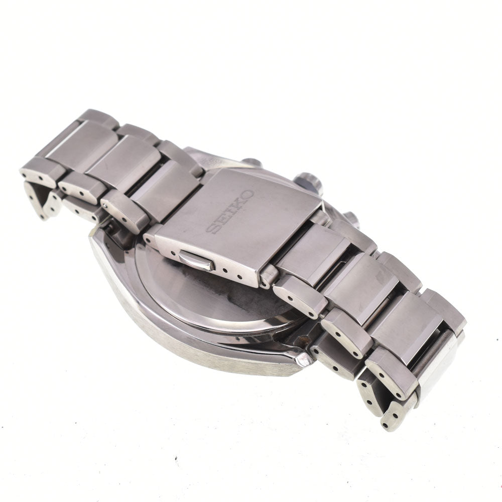 SEIKO Astron SBXY009 Titanium Day Date Silver Dial Radio Sync Solar Men's
 Watch P#143668