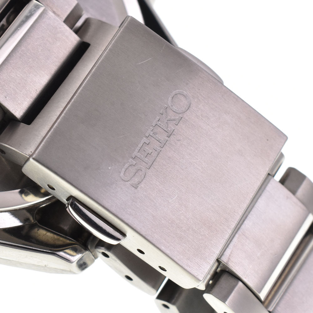 SEIKO Astron SBXY009 Titanium Day Date Silver Dial Radio Sync Solar Men's
 Watch P#143668