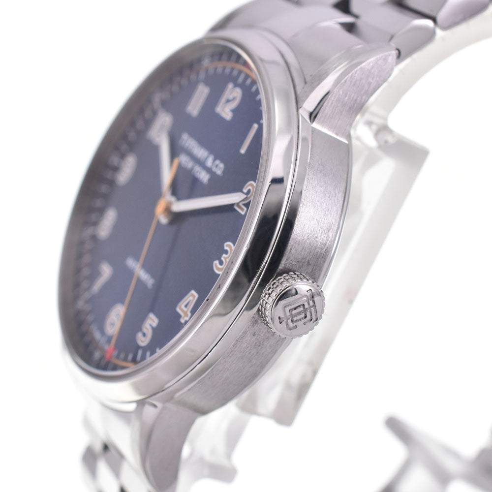 with paper TIFFANY&Co. CT60 34668337 blue Dial Automatic Unisex
 Watch Q#143669