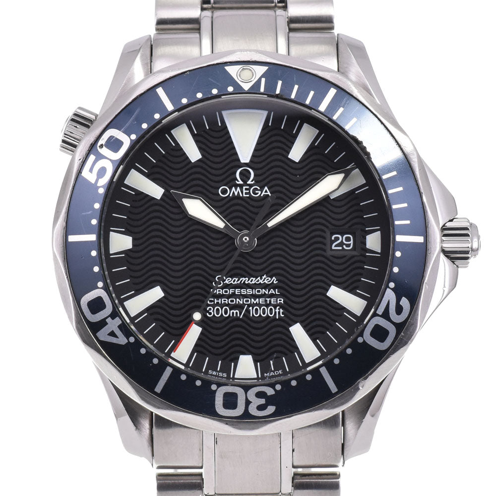 with paper OMEGA Seamaster300M 2254.50 Date chronometer black Dial Automatic Men's
 Watch R#143675