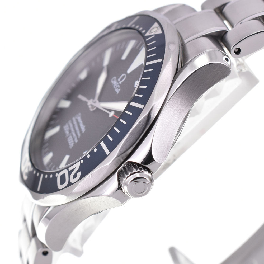 with paper OMEGA Seamaster300M 2254.50 Date chronometer black Dial Automatic Men's
 Watch R#143675