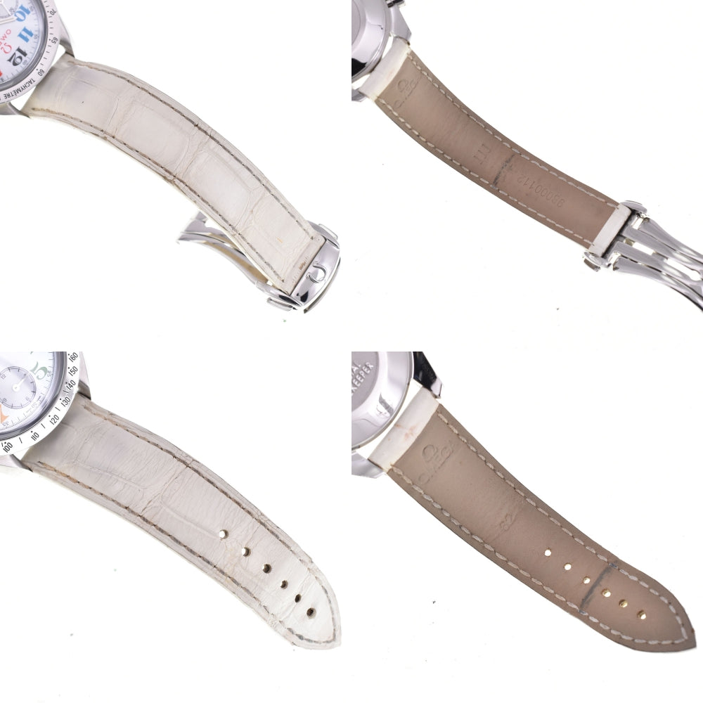 with paper OMEGA Speedmaster 3836.7036 Beijing Olympics 2008 White shell Dial Automatic Ladies
 Watch Q#143676