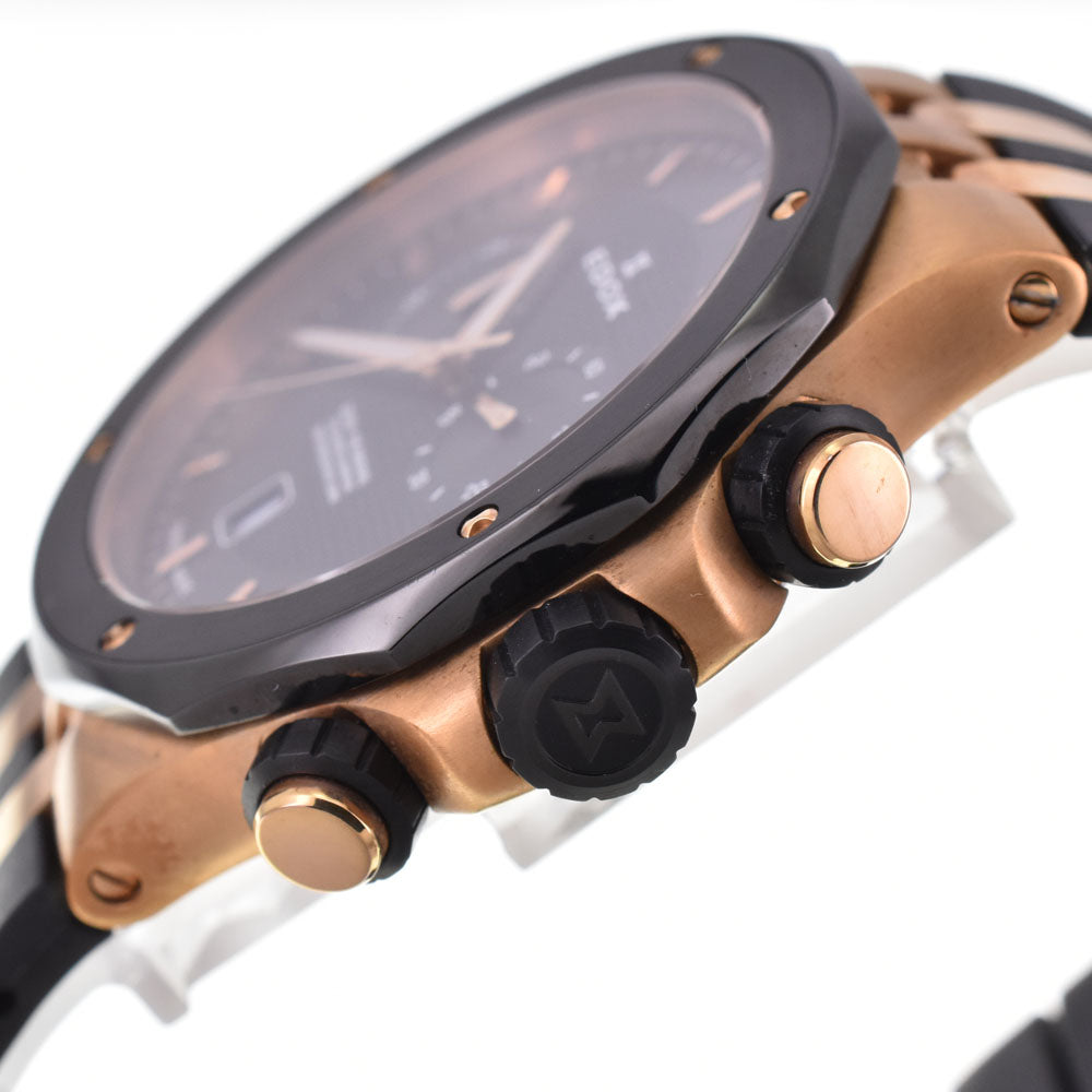 EDOX delphine original 10110-357RNCA-NIR Chronograph Date black Dial Quartz Men's
 Watch R#143679