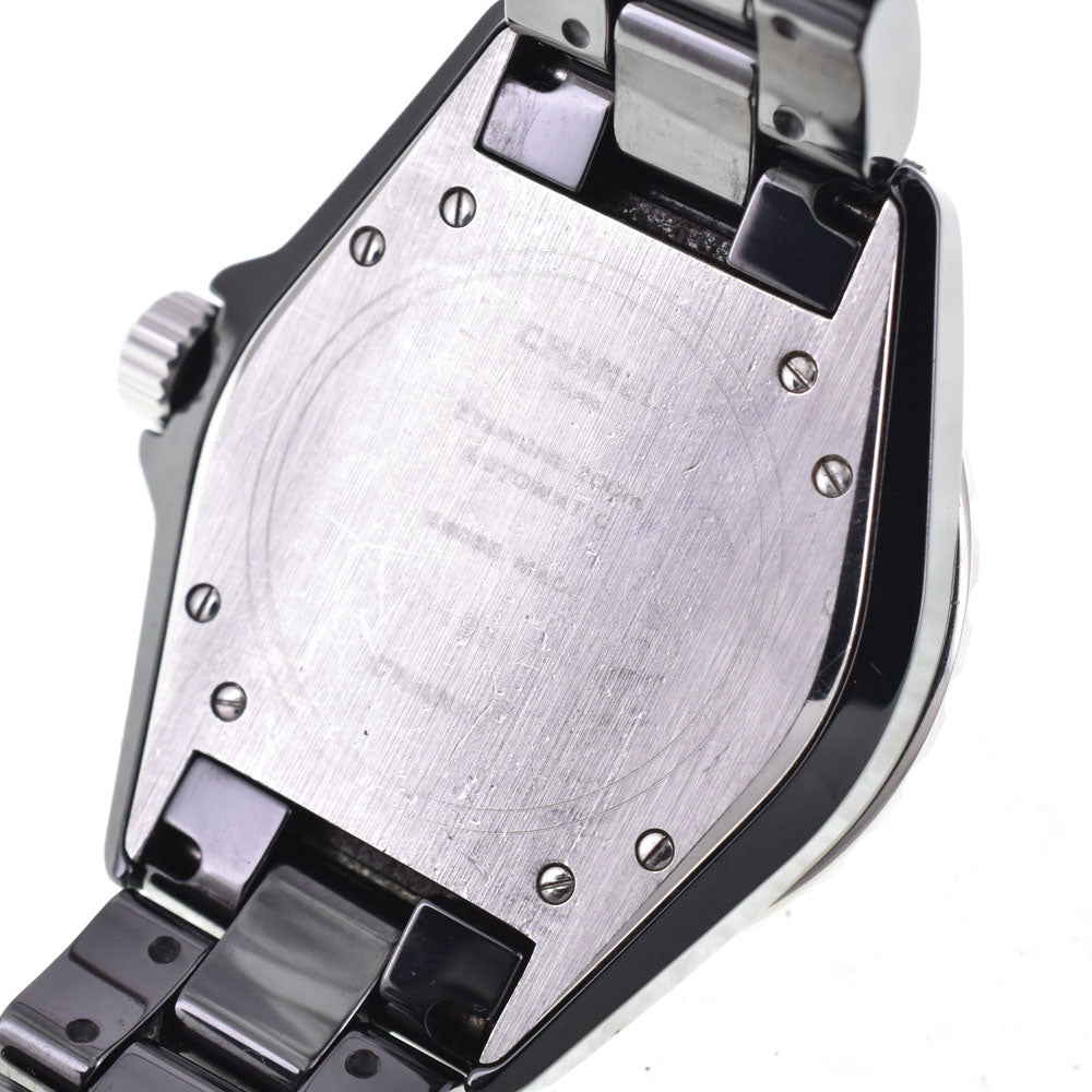 with paper CHANEL J12 H0685 Date black ceramic black Dial Automatic Men's
 Watch B#143681