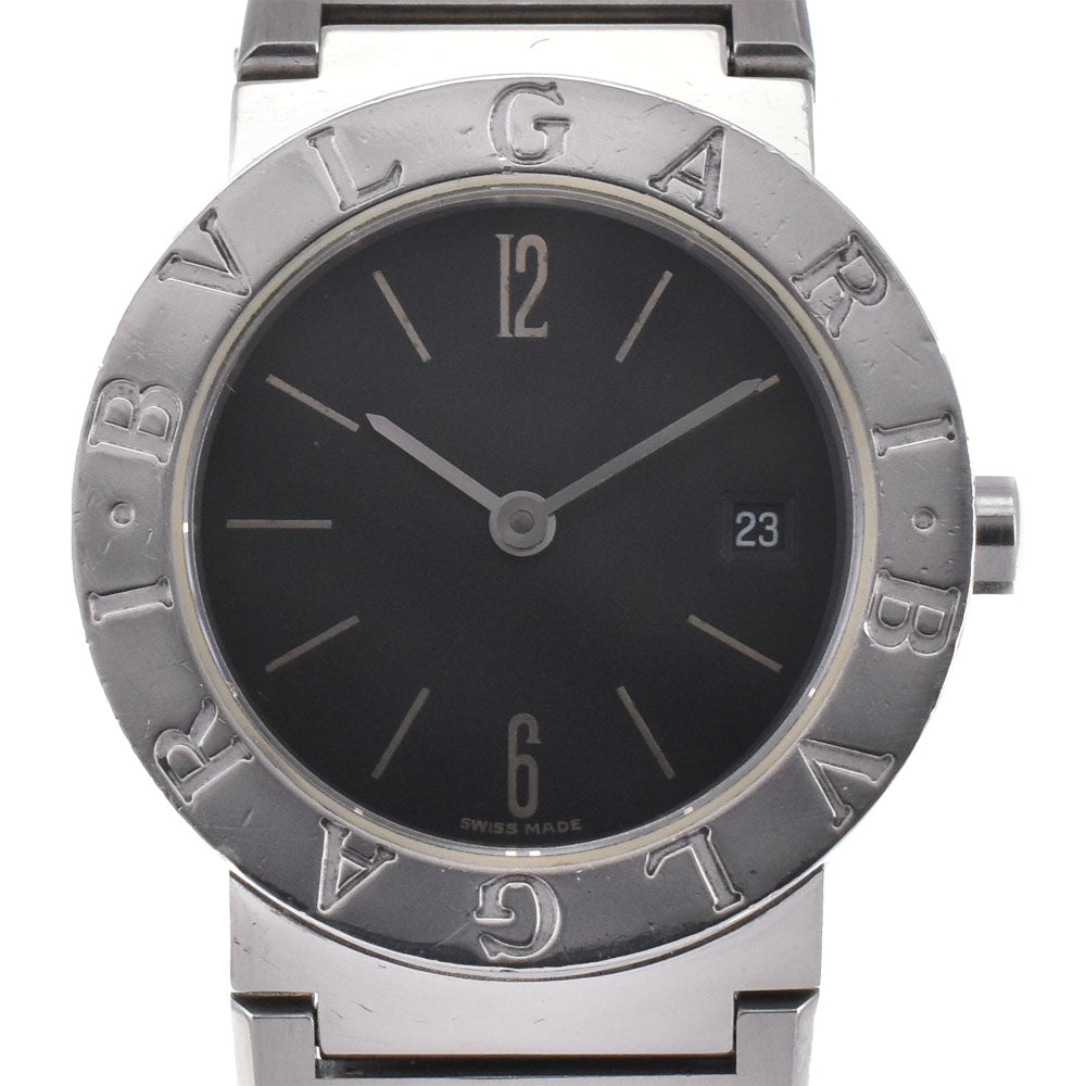 BVLGARI Bvlgari Bvlgari BB26SS Date black Dial Quartz Ladies
 Watch A#143684