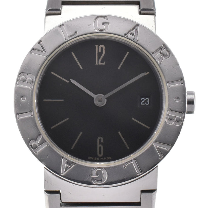 BVLGARI Bvlgari Bvlgari BB26SS Date black Dial Quartz Ladies
 Watch A#143684