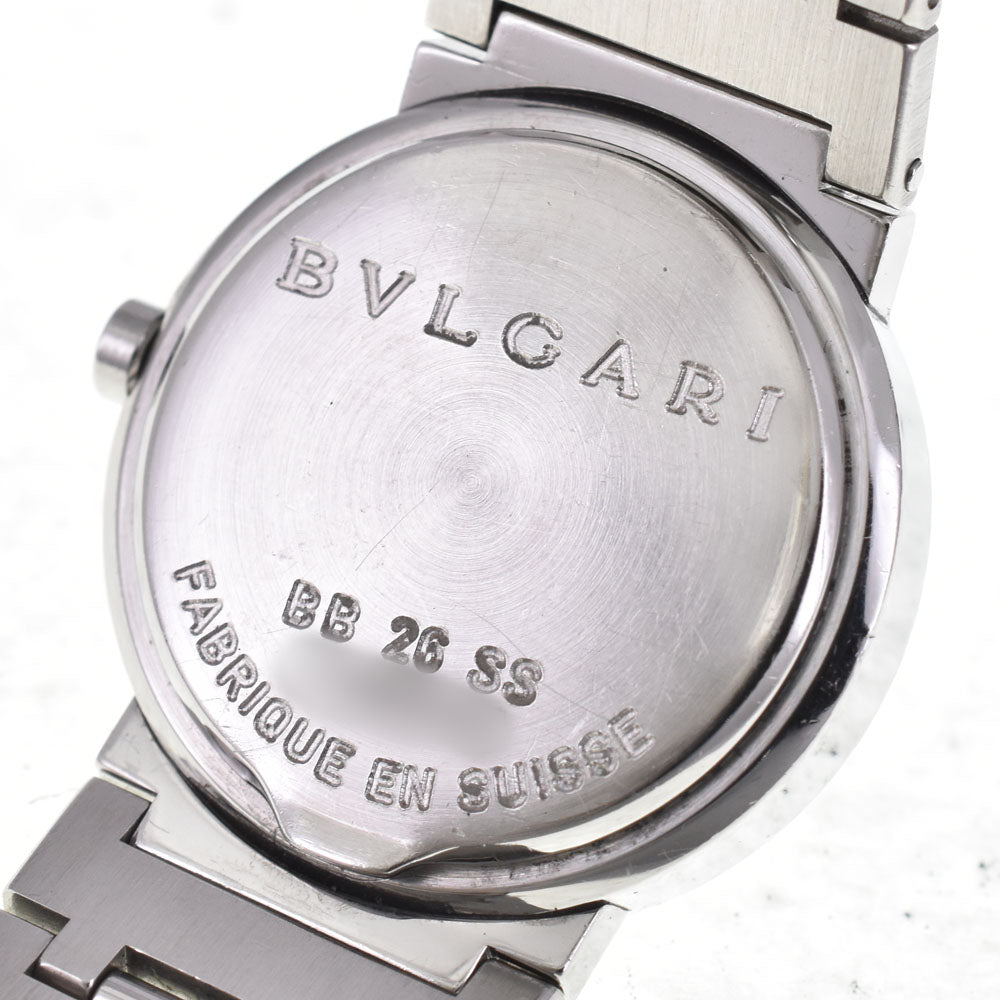 BVLGARI Bvlgari Bvlgari BB26SS Date black Dial Quartz Ladies
 Watch A#143684