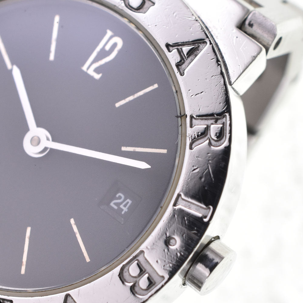 BVLGARI Bvlgari Bvlgari BB26SS Date black Dial Quartz Ladies
 Watch A#143684