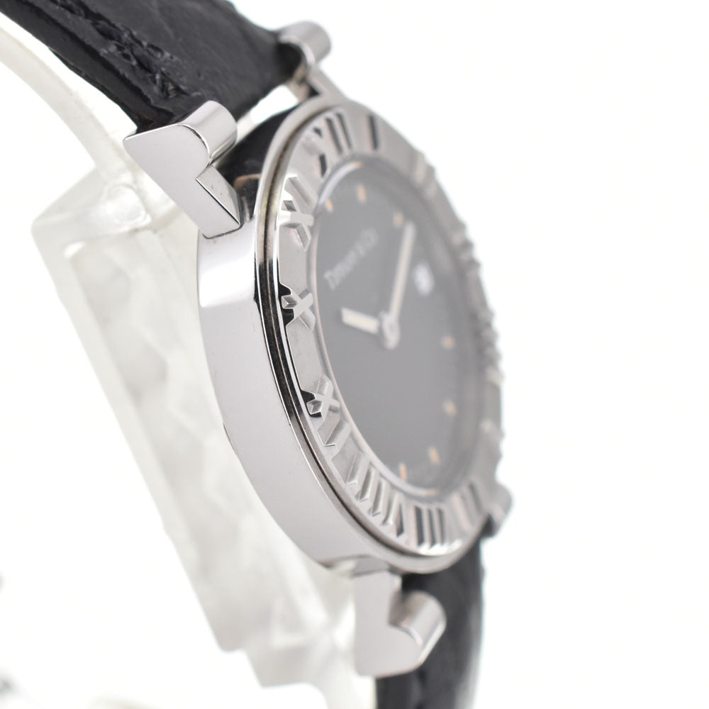 TIFFANY&Co. Atlas Stainless Steel black Dial Quartz Ladies
 Watch R#143688
