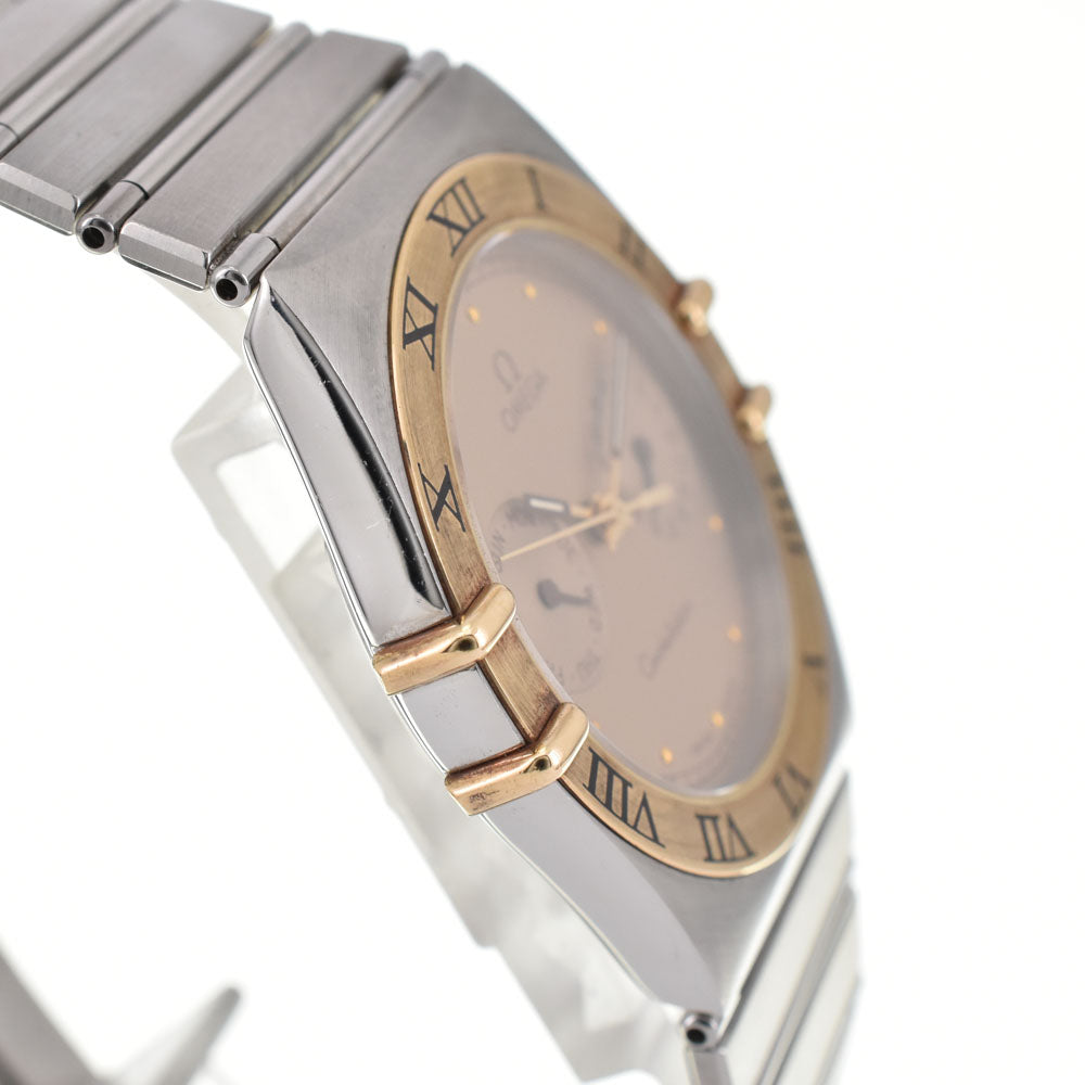 OMEGA Constellation day-date YG Flat Bezel gold Dial Quartz Men's
 Watch R#143692