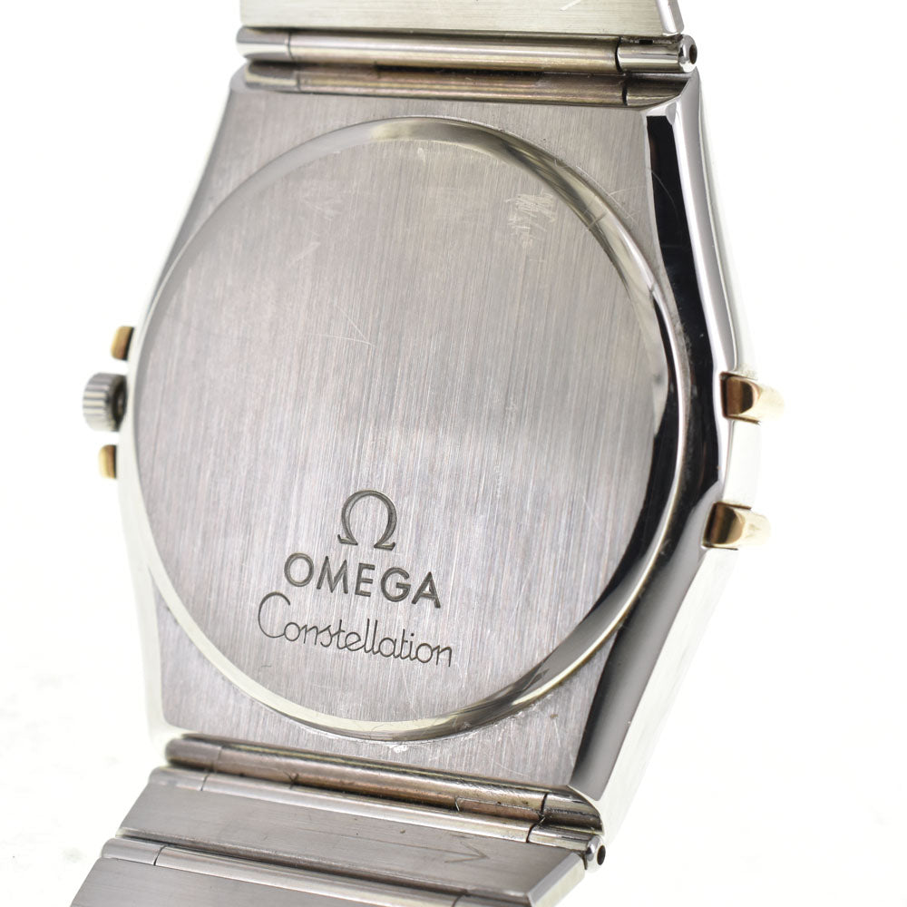 OMEGA Constellation day-date YG Flat Bezel gold Dial Quartz Men's
 Watch R#143692