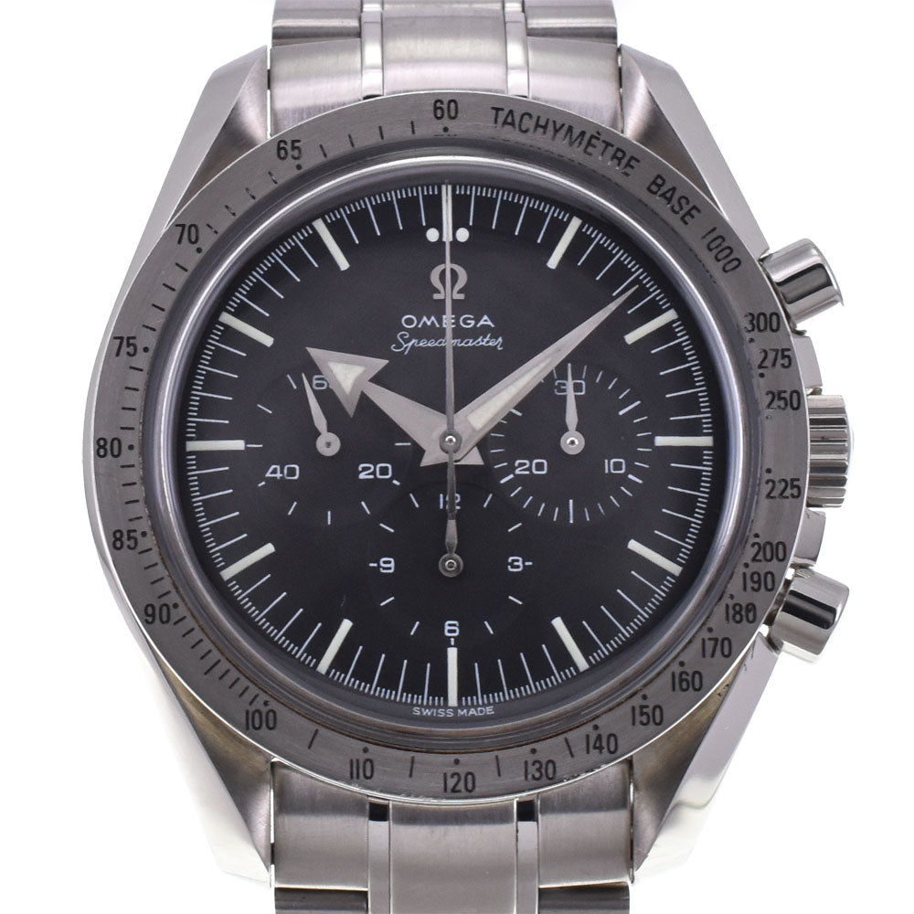 with paper OMEGA Speedmaster 3594.50 Broad Arrow 1st First Replica black Dial Hand Winding Men's
 Watch Q#143693