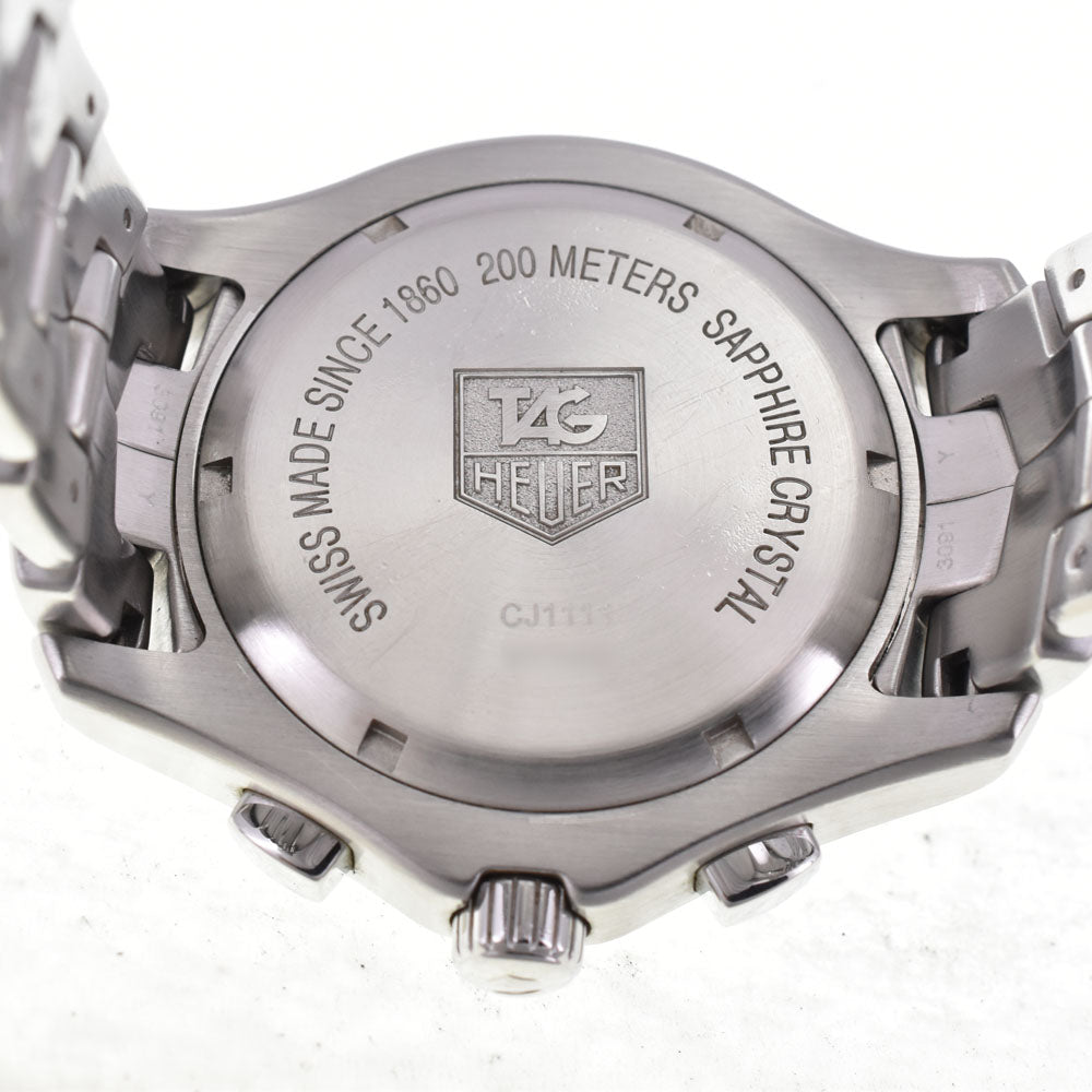 TAG HEUER Link CJ1111.BA0576 Chronograph Date Silver Dial Quartz Men's
 Watch R#143696
