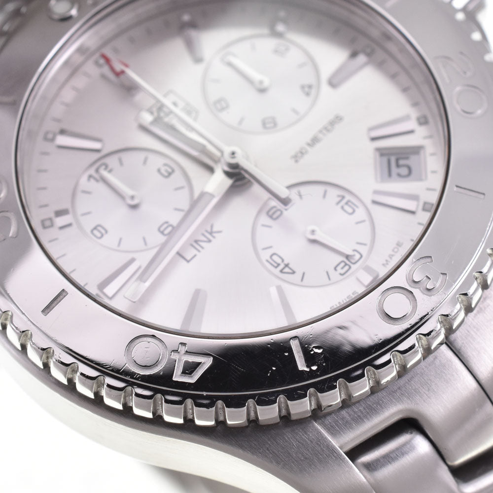 TAG HEUER Link CJ1111.BA0576 Chronograph Date Silver Dial Quartz Men's
 Watch R#143696