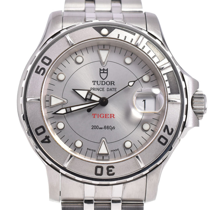 TUDOR Prince Date Hydronaut 89190P Date Silver Dial Automatic Men's
 Watch R#143700